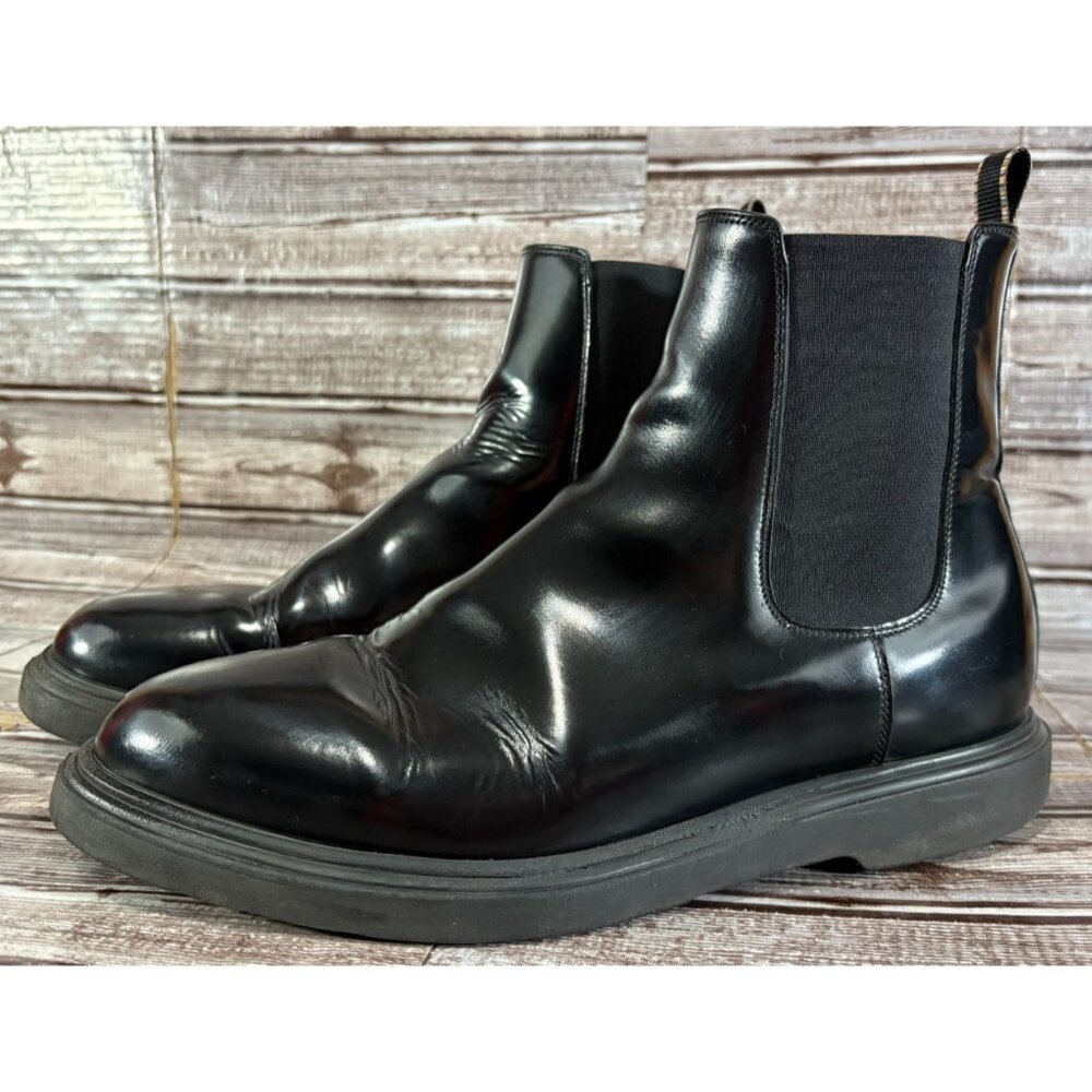 PAUL SMITH Leather Chelsea Boots size 41 EU 8 US Made in Italy